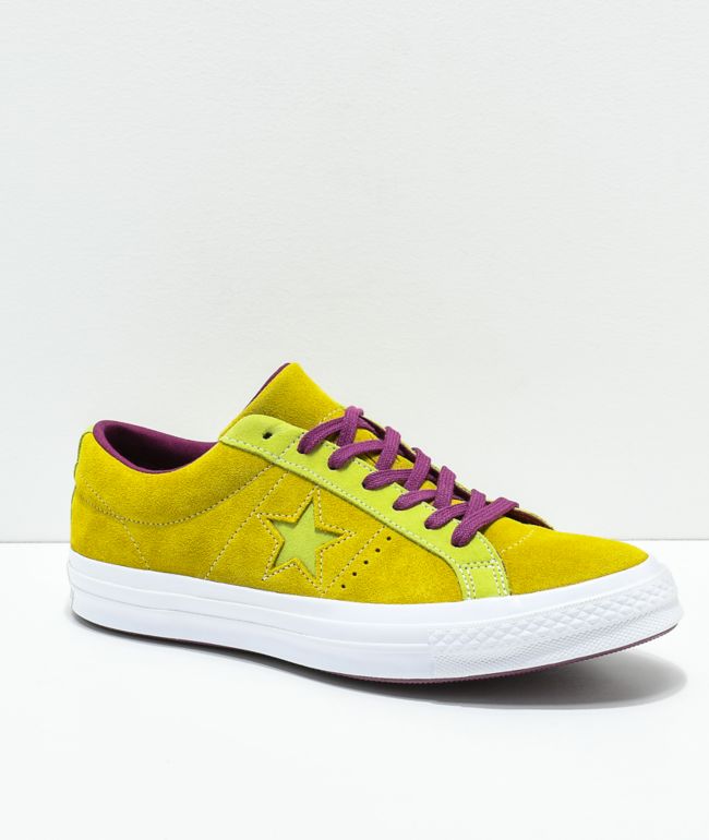 converse one star gialle